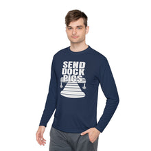 Load image into Gallery viewer, Send Dock Pics Funny Credit Card Captain Lightweight Long Sleeve Tee
