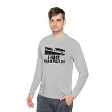 Load image into Gallery viewer, I Hate When He Pulls Out Official Credit Card Captain Funny Long Sleeve Tee
