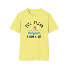 Load image into Gallery viewer, Tata Island Swim Club Funny Credit Card Captain Softstyle T-Shirt
