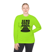 Load image into Gallery viewer, Send Dock Pics Funny Credit Card Captain Lightweight Long Sleeve Tee
