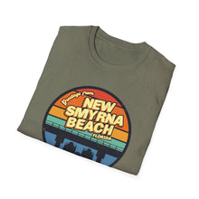 Load image into Gallery viewer, Greetings From New Smyrna Beach Credit Card Captain Softstyle T-Shirt
