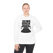 Load image into Gallery viewer, Send Dock Pics Funny Credit Card Captain Lightweight Long Sleeve Tee
