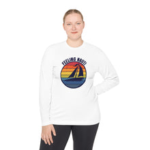 Load image into Gallery viewer, Feeling Nauti Sailboat Official Credit Card Captain Lightweight Long Sleeve Tee
