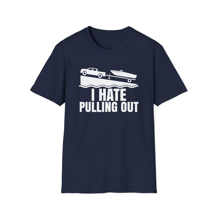 I Hate Pulling Out Official Credit Card Captain Funny Softstyle T-Shirt