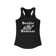 Load image into Gallery viewer, B00bie Bouncer Funny Official Credit Card Captain Women&#39;s Racerback Tank
