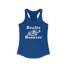 Load image into Gallery viewer, B00bie Bouncer Funny Official Credit Card Captain Women&#39;s Racerback Tank
