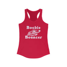 Load image into Gallery viewer, B00bie Bouncer Funny Official Credit Card Captain Women&#39;s Racerback Tank
