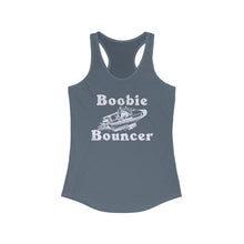 Load image into Gallery viewer, B00bie Bouncer Funny Official Credit Card Captain Women&#39;s Racerback Tank
