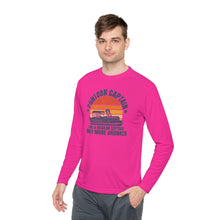 Load image into Gallery viewer, Pontoon Captain, Like a Regular Captain Only More Drunker Funny Credit Card Captain Lightweight Long Sleeve Tee
