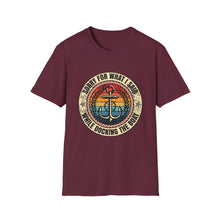 Load image into Gallery viewer, Sorry For What I Said While Docking the Boat Funny Official Credit Card Captain- T-Top Design Softstyle T-Shirt
