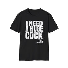 Load image into Gallery viewer, I Need a Huge Cocktail Funny Credit Card Captain Softstyle T-Shirt
