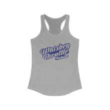 Load image into Gallery viewer, Whiskey Throttle Bass Boat Captain Official Credit Card Captain Funny Women&#39;s Racerback Tank
