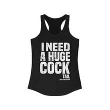 Load image into Gallery viewer, I Need a Huge Cocktail Funny Credit Card Captain Women&#39;s Racerback Tank
