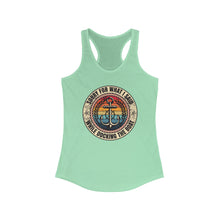 Load image into Gallery viewer, Sorry For What I Said While Docking the Boat Funny Credit Card Captain Women&#39;s Racerback Tank
