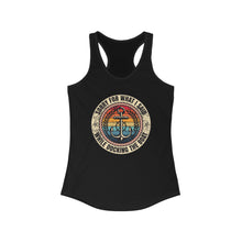 Load image into Gallery viewer, Sorry For What I Said While Docking the Boat Funny Credit Card Captain Women&#39;s Racerback Tank
