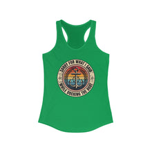 Load image into Gallery viewer, Sorry For What I Said While Docking the Boat Funny Credit Card Captain Women&#39;s Racerback Tank
