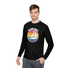 Load image into Gallery viewer, Feeling Nauti Sailboat Official Credit Card Captain Lightweight Long Sleeve Tee
