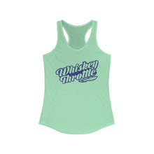 Load image into Gallery viewer, Whiskey Throttle T-Top Captain Official Credit Card Captain Funny Women&#39;s Racerback Tank
