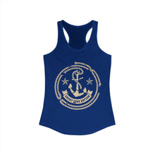 Load image into Gallery viewer, Copy of Official Credit Card Captain Shipwreck Logo Women's Racerback Tank
