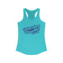 Load image into Gallery viewer, Whiskey Throttle Bass Boat Captain Official Credit Card Captain Funny Women&#39;s Racerback Tank
