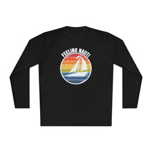 Load image into Gallery viewer, Feeling Nauti Sailboat Official Credit Card Captain Lightweight Long Sleeve Tee
