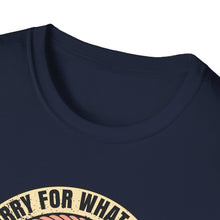 Load image into Gallery viewer, Sorry For What I Said While Docking the Boat Funny Credit Card Captain Softstyle T-Shirt
