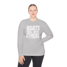 Load image into Gallery viewer, Boats Well With Others Official Credit Card Captain Lightweight Long Sleeve Tee
