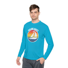 Load image into Gallery viewer, Feeling Nauti Sailboat Official Credit Card Captain Lightweight Long Sleeve Tee
