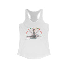 Load image into Gallery viewer, Whiskey Throttle Diagram Credit Card Captain Funny Women&#39;s Racerback Tank
