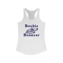 Load image into Gallery viewer, B00bie Bouncer Funny Official Credit Card Captain Women&#39;s Racerback Tank
