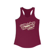 Load image into Gallery viewer, Whiskey Throttle Bass Boat Captain Official Credit Card Captain Funny Women&#39;s Racerback Tank
