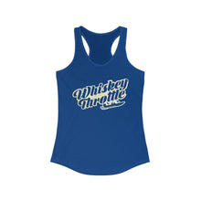 Load image into Gallery viewer, Whiskey Throttle Bass Boat Captain Official Credit Card Captain Funny Women&#39;s Racerback Tank
