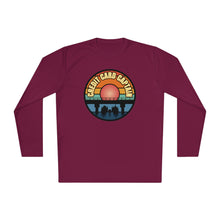 Load image into Gallery viewer, Sunset Under The Bridge Pontoon Dispensor Official Credit Card Captain Long Sleeve Tee
