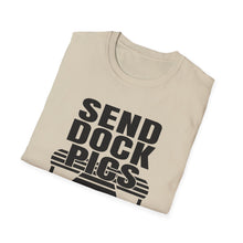 Load image into Gallery viewer, Send Dock Pics Funny Credit Card Captain Softstyle T-Shirt
