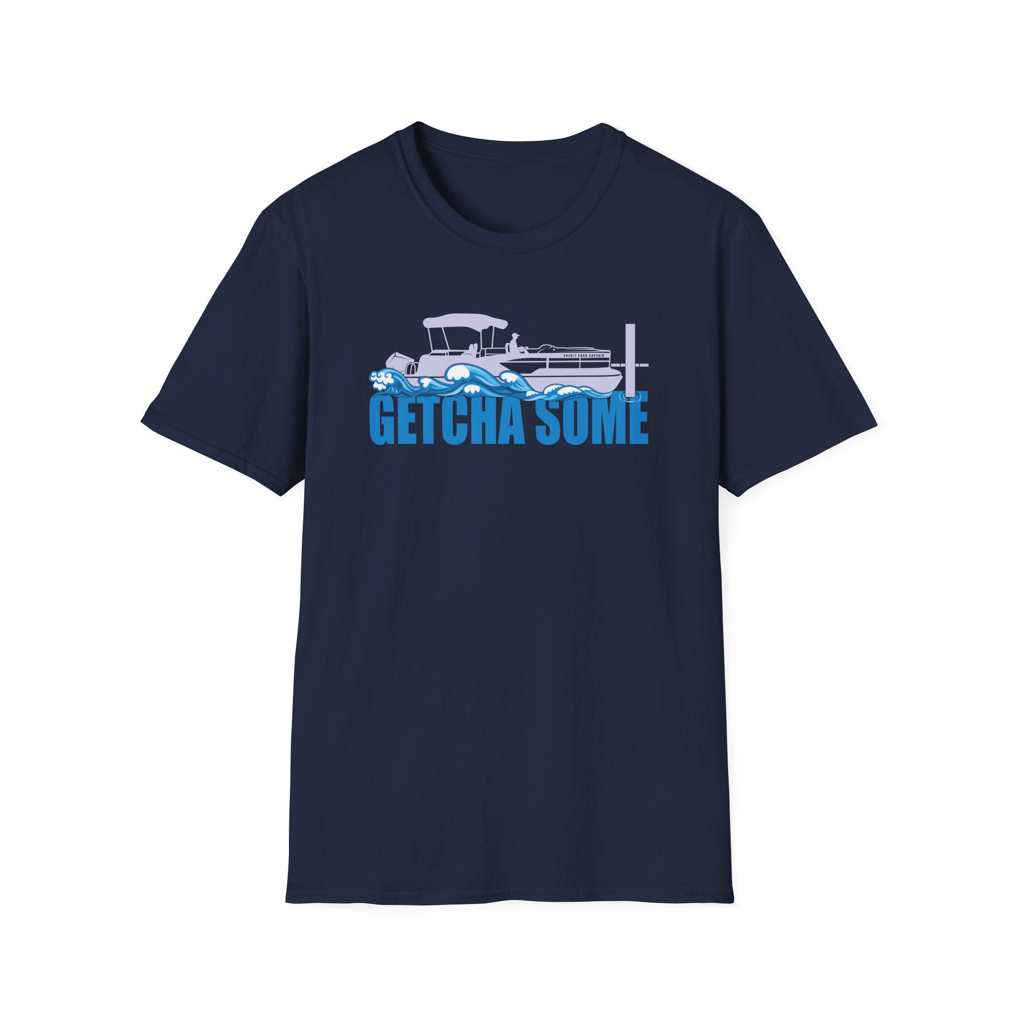 Getcha Some Pontoon Boat At The Dock Official CCC Funny Softstyle T-Shirt