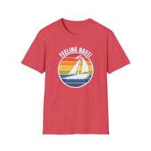 Load image into Gallery viewer, Feeling Nauti Sailboat Official Credit Card Captain Softstyle T-Shirt
