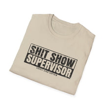 Load image into Gallery viewer, Sh*t Show Supervisor Official Credit Card Captain Funny Softstyle T-Shirt
