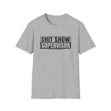 Load image into Gallery viewer, Sh*t Show Supervisor Official Credit Card Captain Funny Softstyle T-Shirt
