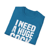 Load image into Gallery viewer, I Need a Huge Cocktail Funny Credit Card Captain Softstyle T-Shirt
