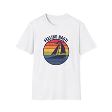 Load image into Gallery viewer, Feeling Nauti Sailboat Official Credit Card Captain Softstyle T-Shirt
