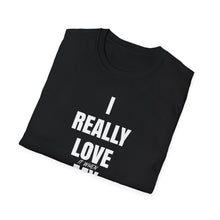 Load image into Gallery viewer, I really love my wife Funny Official Credit Card Captain- T-Top Design Softstyle T-Shirt
