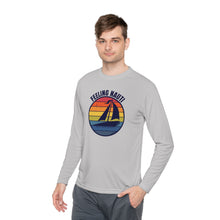 Load image into Gallery viewer, Feeling Nauti Sailboat Official Credit Card Captain Lightweight Long Sleeve Tee
