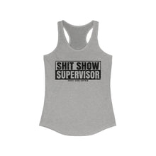 Load image into Gallery viewer, Sh*t Show Supervisor Official Credit Card Captain Women&#39;s Racerback Tank
