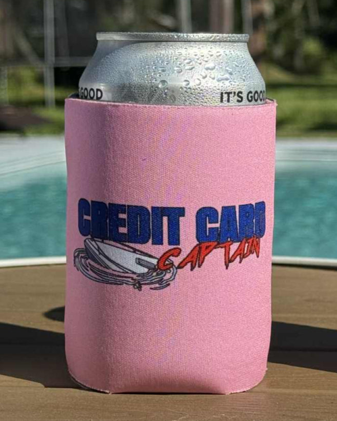 Can Drink Cooler Sleeve | Beer Cozy Credit Card Captain