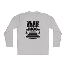 Load image into Gallery viewer, Send Dock Pics Funny Credit Card Captain Lightweight Long Sleeve Tee
