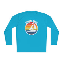 Load image into Gallery viewer, Feeling Nauti Sailboat Official Credit Card Captain Lightweight Long Sleeve Tee
