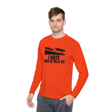 Load image into Gallery viewer, I Hate When He Pulls Out Official Credit Card Captain Funny Long Sleeve Tee
