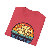 Load image into Gallery viewer, Greetings From New Smyrna Beach Credit Card Captain Softstyle T-Shirt
