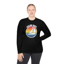 Load image into Gallery viewer, Feeling Nauti Sailboat Official Credit Card Captain Lightweight Long Sleeve Tee
