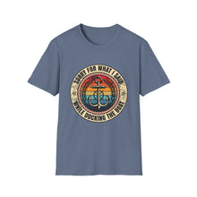 Load image into Gallery viewer, Sorry For What I Said While Docking the Boat Funny Official Credit Card Captain- T-Top Design Softstyle T-Shirt
